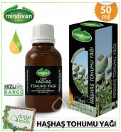 Mindivan Haşhaş Tohumu Yağı Sabit 50 ml - 1