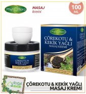 Phytoflora Çörekotu Yağlı & Kekik Yağlı Masaj Kremi - 1
