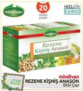 Mindivan Rezene Kişniş Anason Karışık Bitki Çayı 20 li Süzen Poşet - 1