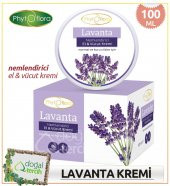 Phytoflora Lavanta Nemlendirici El ve Yüz Kremi - 1