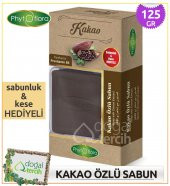 Phytoflora Kakao Özlü Sabun (Sabunluk ve Kese Hediyeli!) - 1