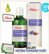 Balen Keten Tohumu Yağı 50 ml - 1