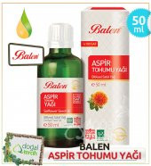 Balen Aspir Tohumu Yağı 50 ml - 1