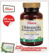 Balen Glukozamin Kondroitin MSM Boswelia Tablet 60 x 1200 mg - 1