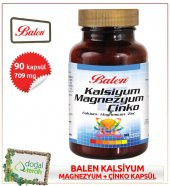 Balen Kalsiyum Magnezyum Çinko 90 Kapsül - 1