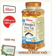 Balen Omega 3 Balık Yağı 200 Yumuşak Kapsül 1000 mg - 1
