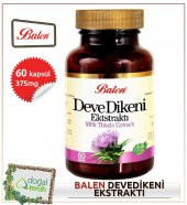 Balen Deve Dikeni (Milk Thistle) Ekstraktı 60 Kapsül - 1