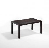 RATTAN MASA 90X150 CAMSIZ KAHVE - 1