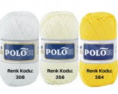 Polosu Simli Patiklik İplik, Simli Lüks Patiklik El Örgü İpi - 2