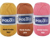 Polosu Simli Patiklik İplik, Simli Lüks Patiklik El Örgü İpi - 8