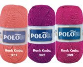 Polosu Simli Patiklik İplik, Simli Lüks Patiklik El Örgü İpi - 9