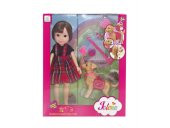 Elaine Bebek Köpeğiyle Gezmede - 1