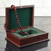 AHŞAP MÜCEVHER TESPİH SAAT KUTUSU - 1