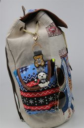 THİS İS NOT  MOSCHİNO TOYS TEMALI PANDA  CANTA ANAHTARLIĞI - 1