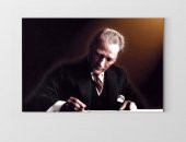 Atatürk Yazı Yazarken Tablosu - 1