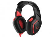 Rampage RM-K7 MAGNIFIC Siyah/kırmızı 7.1 Surround Sound System USB Mikrofonlu Oyuncu Kulaklığı - 1