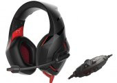 Rampage RM-K7 MAGNIFIC Siyah/kırmızı 7.1 Surround Sound System USB Mikrofonlu Oyuncu Kulaklığı - 3