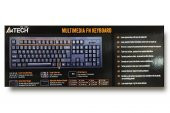 A4 Tech Km-720 Usb Siyah Q Multimedya Klavye thumbnail 2