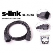 S-LINK SL-PM70 1.5M ARA POWER KABLO İKİ TARAFLI - 1