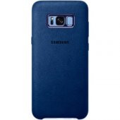 Samsung Galaxy S8 Plus Alcantara Kılıf Lacivert - EF-XG955ALEGWW - 1