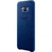 Samsung Galaxy S8 Plus Alcantara Kılıf Lacivert - EF-XG955ALEGWW - 3