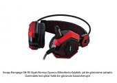 Rampage Sn-R5 X-Core Siyah/Kırmızı Oyuncu Mikrofonlu Kulaklık - 4