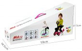 Midou 4 Tekerli LED Işıklı Lisanslı Ayarlanabilir Scooter - 4