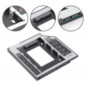CADDY 9.5 MM DVD TO SSD KIZAK 2 HDD BAĞLAMA - METAL KASA - 3