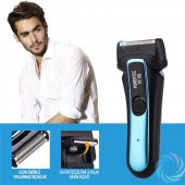 Powertec TR150 Sakal Traş Makinesi Şarjlı Sıfır Tıraş-Günlük Tıraş ve  Kullanım-Sıfır Kesim Jilet - 1