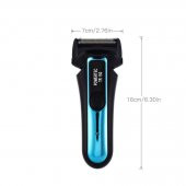 Powertec TR150 Sakal Traş Makinesi Şarjlı Sıfır Tıraş-Günlük Tıraş ve  Kullanım-Sıfır Kesim Jilet - 7