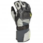 Klim Badlands GTX Uzun Korumalı Motosiklet Eldiveni (Gri) - 1
