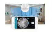 Akıllı Ampul Kamera 360 DERECE + HD Gece Görüşlü + Kablosuz Güvenlik WiFi Kamerası Bebek Kamera - 12