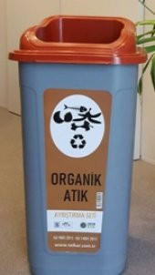 Sıfır Atık Projesi Organik Atık Kutusu 70 lt - 1