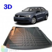 Volkswagen Jetta (2011+++) 3D Bagaj Havuzu - A Kalite (Hediyeli) - 1