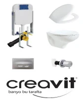 Creavit GR5001 - Tp320 Gömme Rezervuar Seti 5 PARÇA  ORJİNAL SET - 1