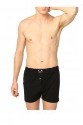 Gümüş İç Giyim Düğmeli Erkek Boxer 6 Lı Paket - 2