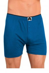 Gümüş İç Giyim Düğmeli Erkek Boxer 6 Lı Paket - 5
