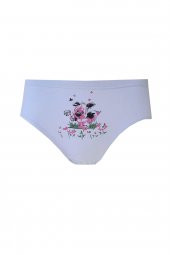 Seher Yıldızı İç Giyim Kız Çocuk Pamuklu Slip Külot 6 lı Paket - 3