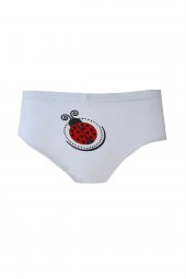 Seher Yıldızı İç Giyim Kız Çocuk Pamuklu Slip Külot 6 lı Paket - 5