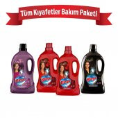 Bingo Matik Sıvı Bakım Çamaşır Deterjanı Tüm Kıyafetler 4 L 4'lü - 1