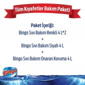Bingo Matik Sıvı Bakım Çamaşır Deterjanı Tüm Kıyafetler 4 L 4'lü - 2