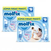 Molfix Bebek Bezi 5 Beden Junior Aylık Fırsat Paketi 120 Adet - 2