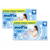 Molfix Bebek Bezi 3 Beden Midi Aylık Fırsat Paketi 168 Adet - 2