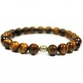 Alnis Atelier K.gözü,Oniks ve Hematit Doğal Taş Erkek Bileklik Kombin - 3