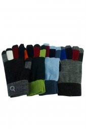 Ertuğ Erkek Çocuk Renkli Kışlık Eldiven 4-8 Yaş Asorti - 1