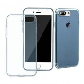 Baseus Simple Mavi iPhone 8 Plus Kılıf Arka Koruyucu Kapak - 1