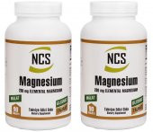 Ncs Magnesium Malat Glisinat Taurat Zenginleştirilmiş Magnesium Elementleri 90 Tablet 2 kutu - 1