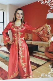 Kaftan Bindallı Kına Gecesi Kıyafeti Elif - 1