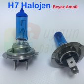 Beyaz H7 Halojen Far Ampülü A Kalite (12 V 100 Watt) - Hediyeli ! - 1