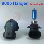 9005 Beyaz Halojen Far Ampülü A Kalite - Hediyeli !!! - 1